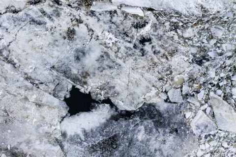 Ice shove from the sky