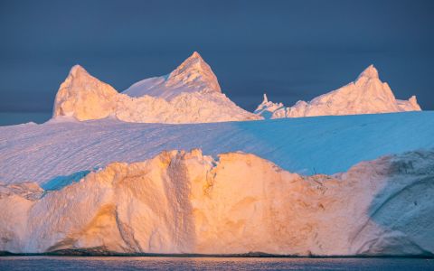 Iceberg at sunset - Ilulissat, Greenland