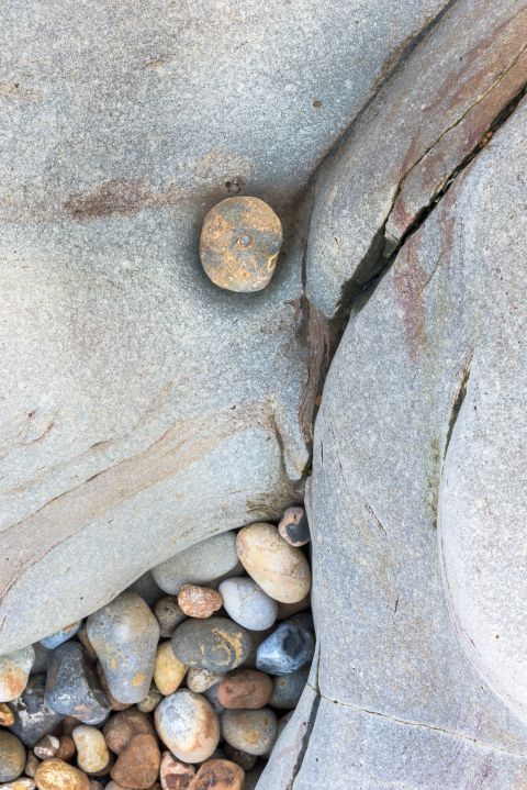 Rocks and pebbles