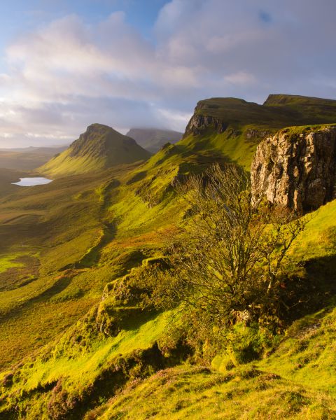 Morning light at the Quiraing