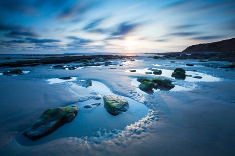 Strand van Cap Gris Nez met Bigstopper